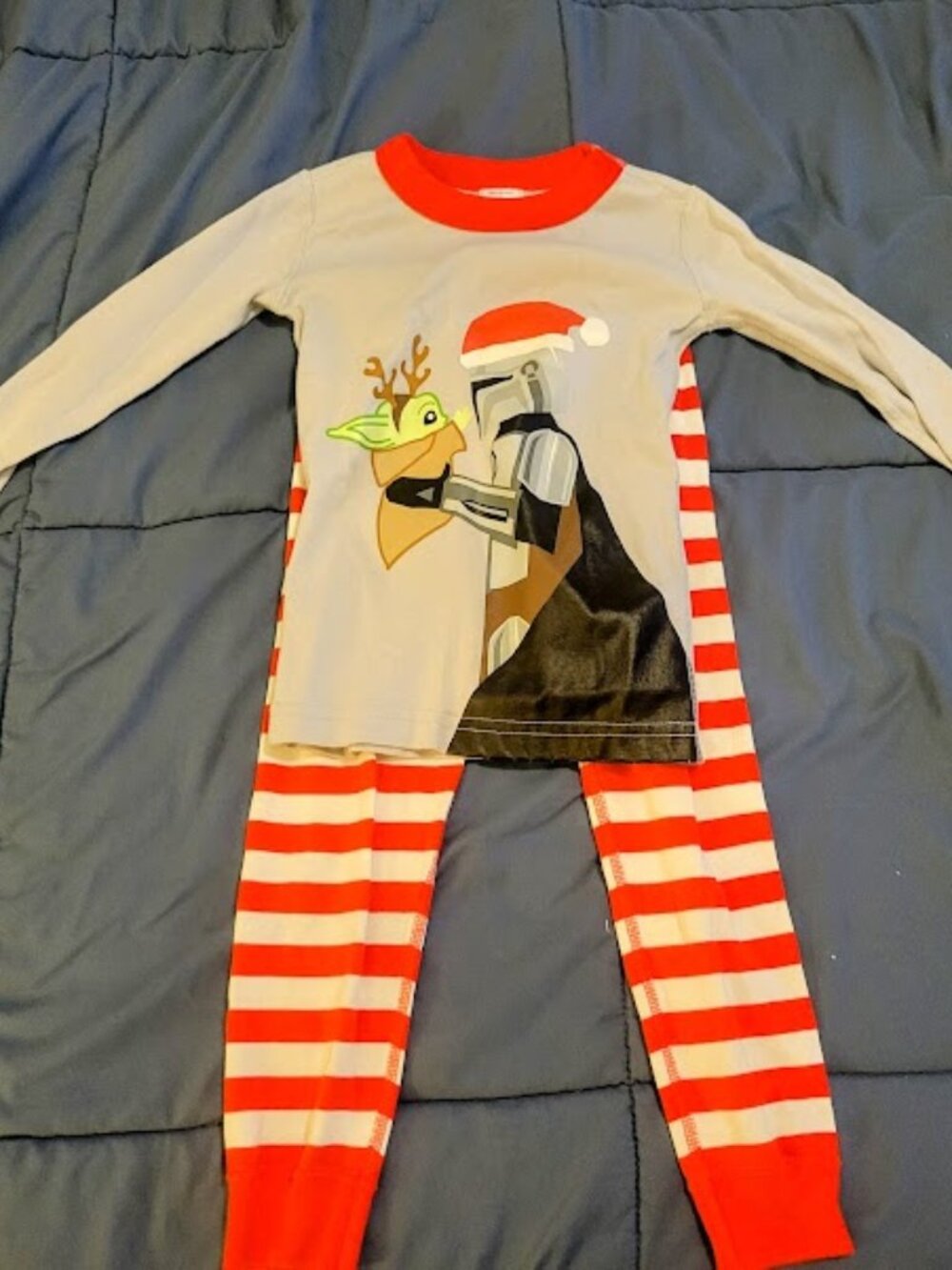 Hanna Anderson Christmas Star Wars PJs 4t